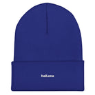 Umgeschlagene Beanie: Beanie personalisierbar - Hall.one
