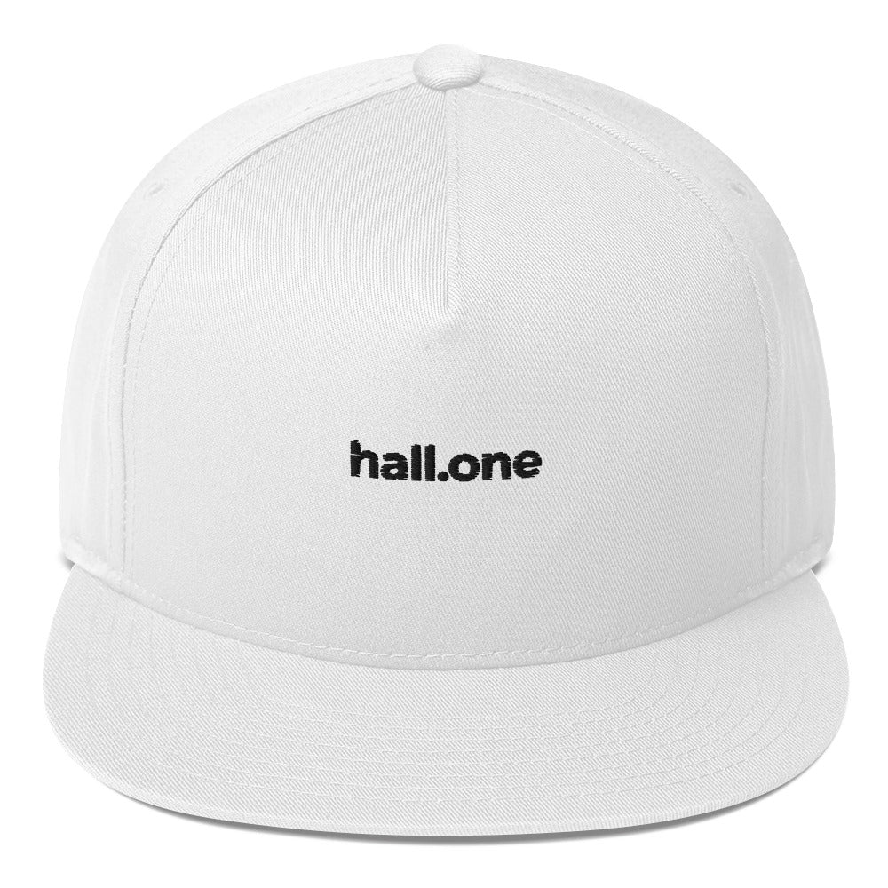 Flat Bill-Cap: bedruckbare Cap - Hall.one