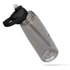Wasserflasche mit umklappbarem Trinkhalm: Sport-Wasserflasche mit Logo - Hall.one