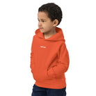 Öko-Kapuzenpullover für Kinder: Kinder Hoodie bedruckbar - Hall.one