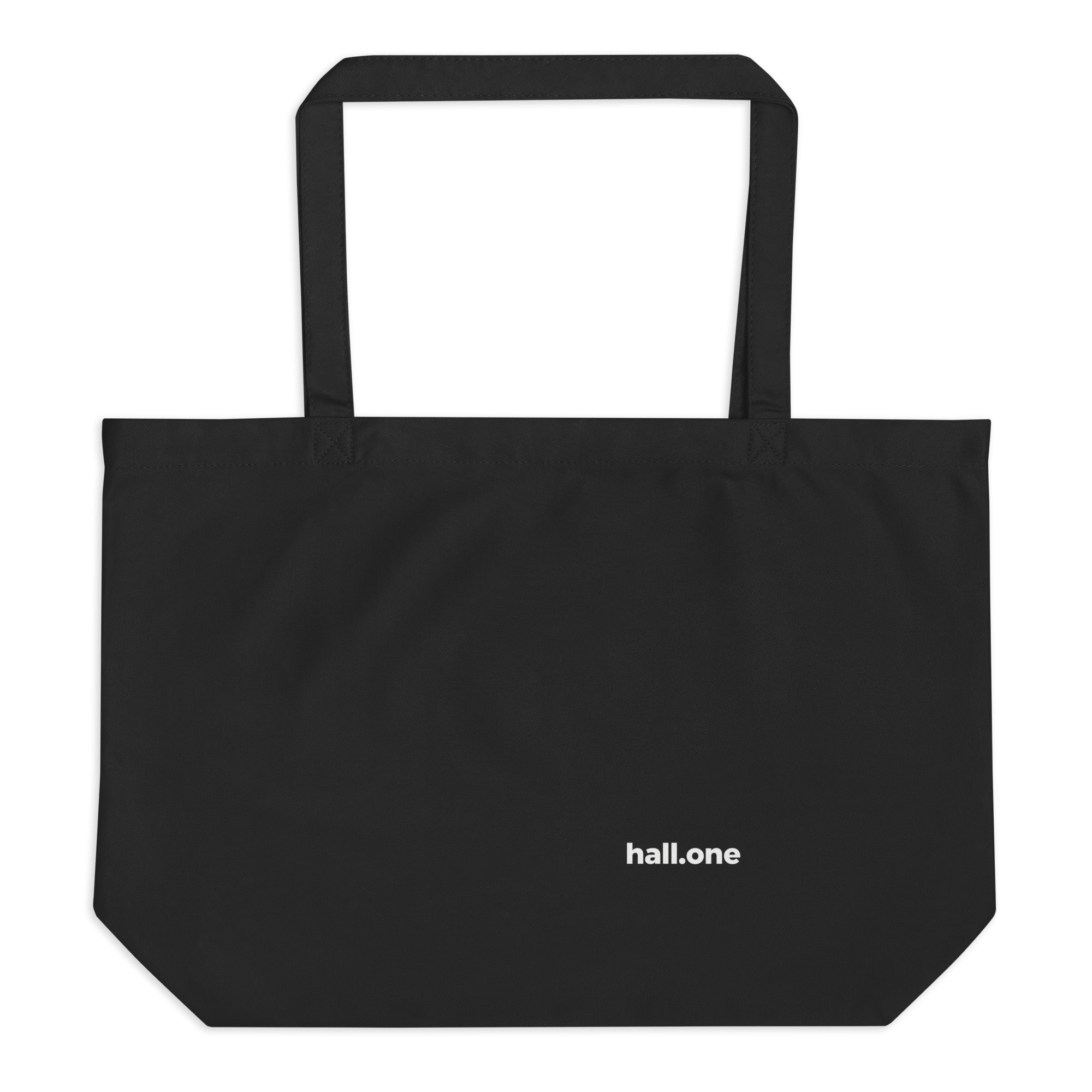 Großer Bio-Baumwollbeutel: Bedruckbare Baumwolltasche - Hall.one