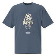 hall.one T-shirt oversize | No Easy Buckets – Image 3 sur 16