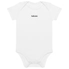 Babystrampler aus Bio-Baumwolle: personalisierbarer Babystrampler - Hall.one