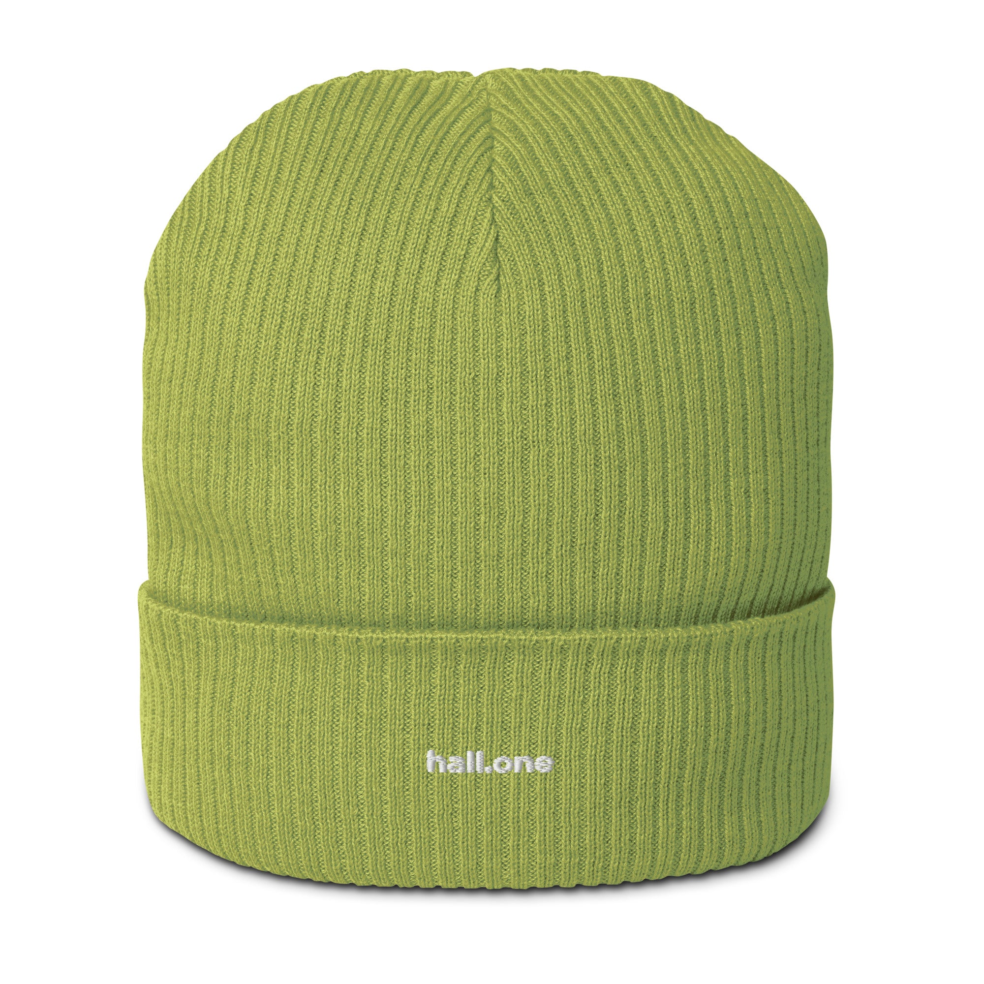 Gerippte Bio-Beanie: Beanie bedruckbar - Hall.one