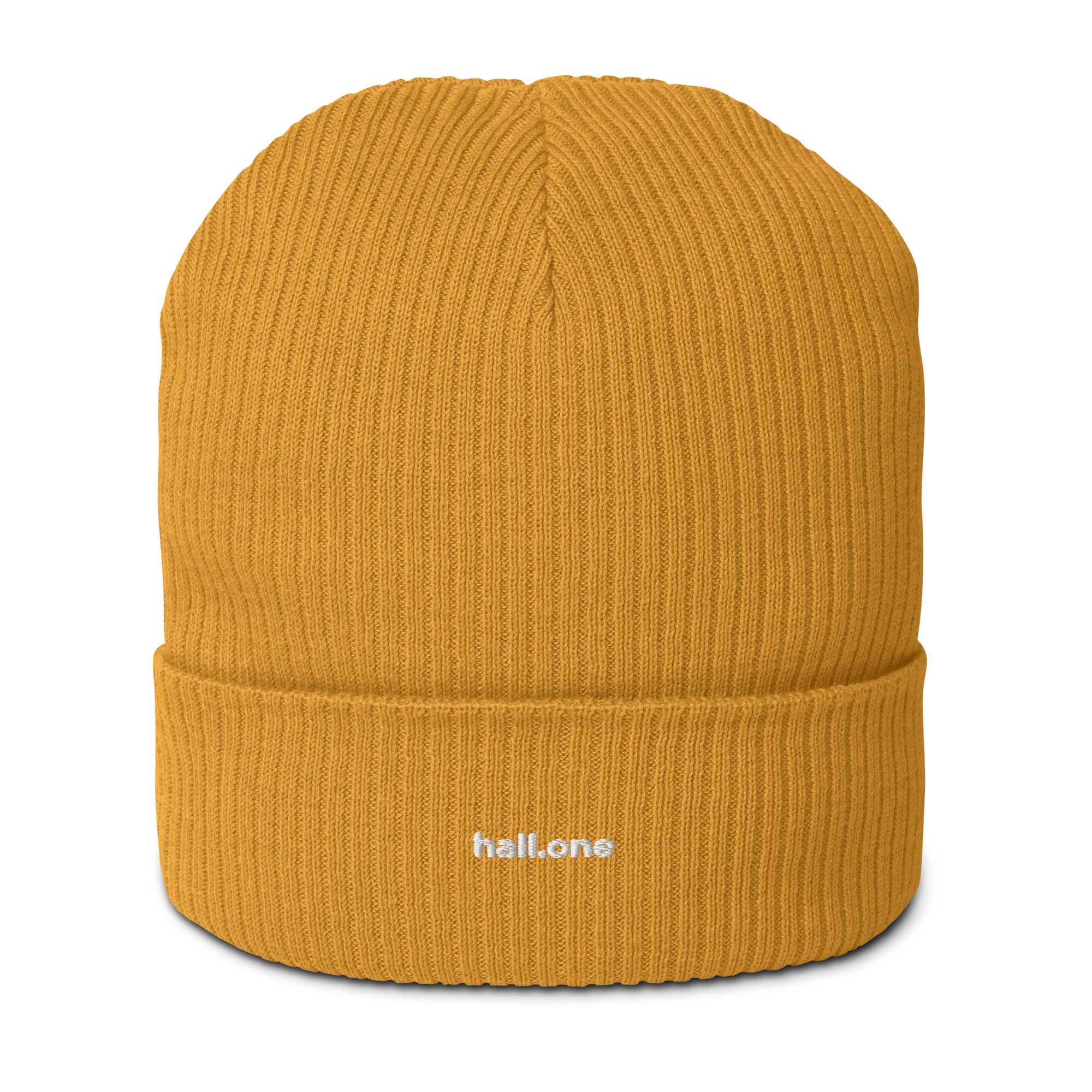 Gerippte Bio-Beanie: Beanie bedruckbar - Hall.one