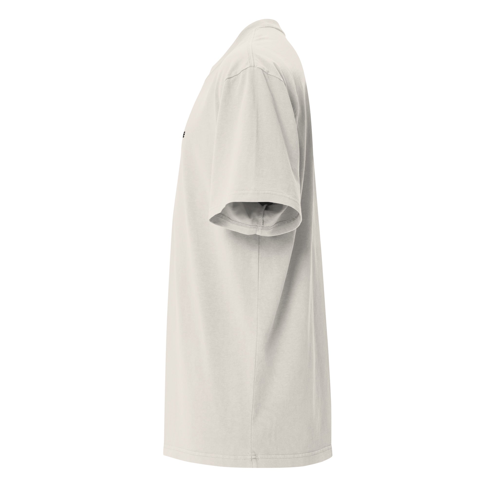 Oversized T-Shirt mit verwaschenem Look: Oversized T-Shirt mit Logo - Hall.one