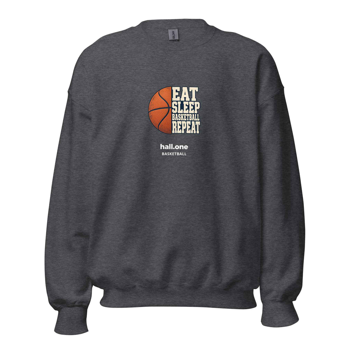 Felpa unisex hall.one | Eat Sleep Basketball Repeat – Immagine 5 di 24