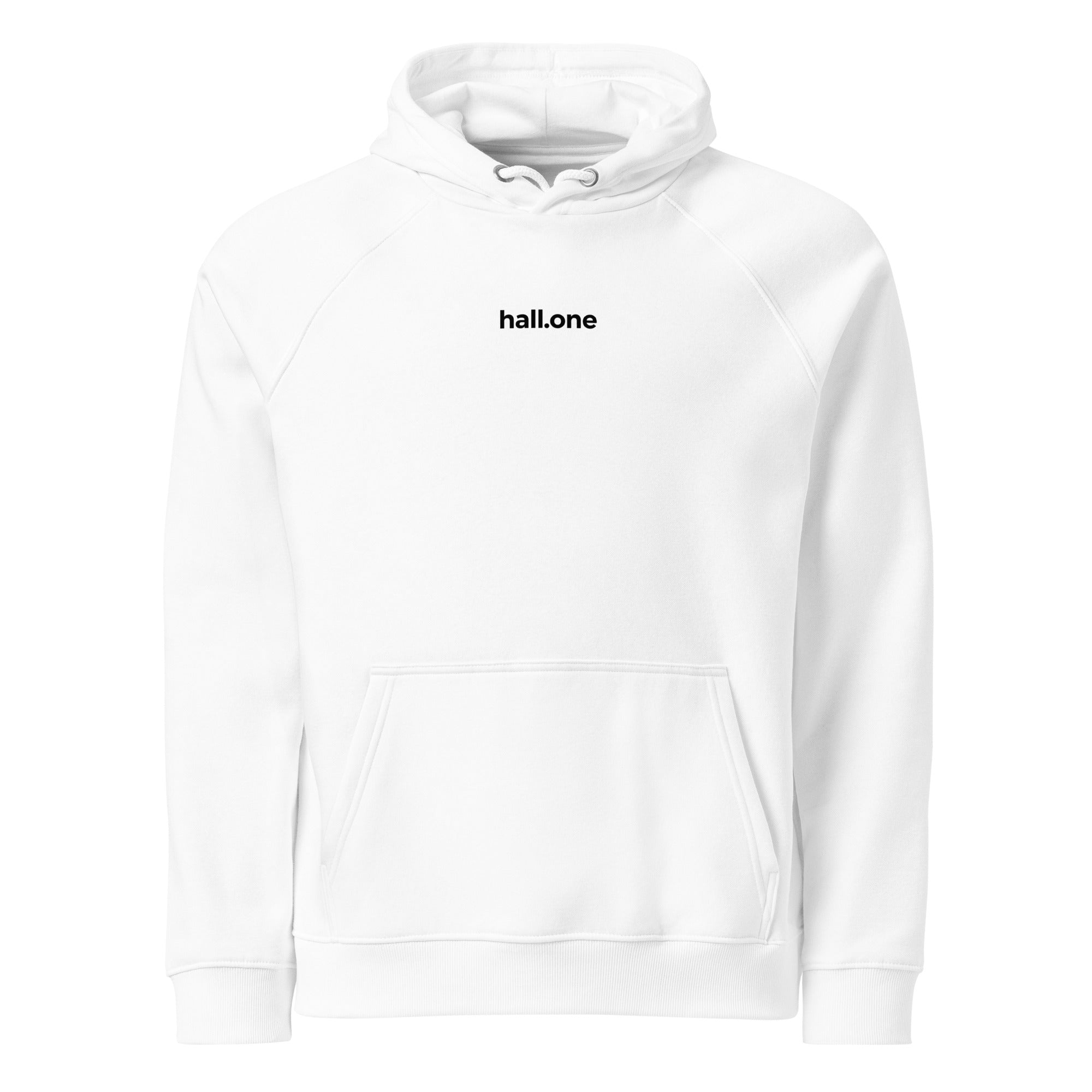 Unisex Bio-Raglan-Hoodie: Hoodie personalisiert - Hall.one