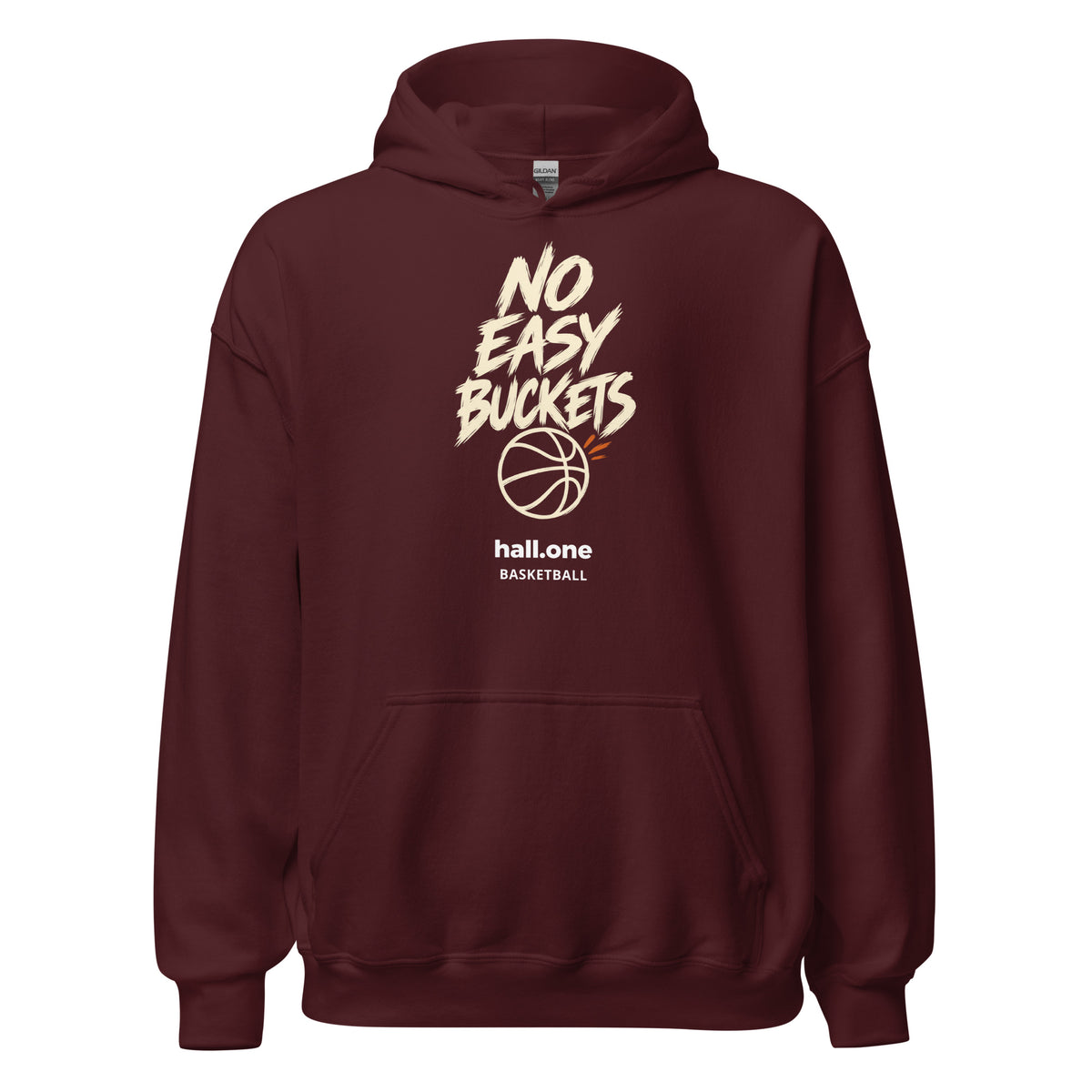hall.one Unisex Hoodie | No Easy Buckets – Image 3 of 28
