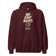 hall.one Felpa con cappuccio unisex | No Easy Buckets – Immagine 3 di 28