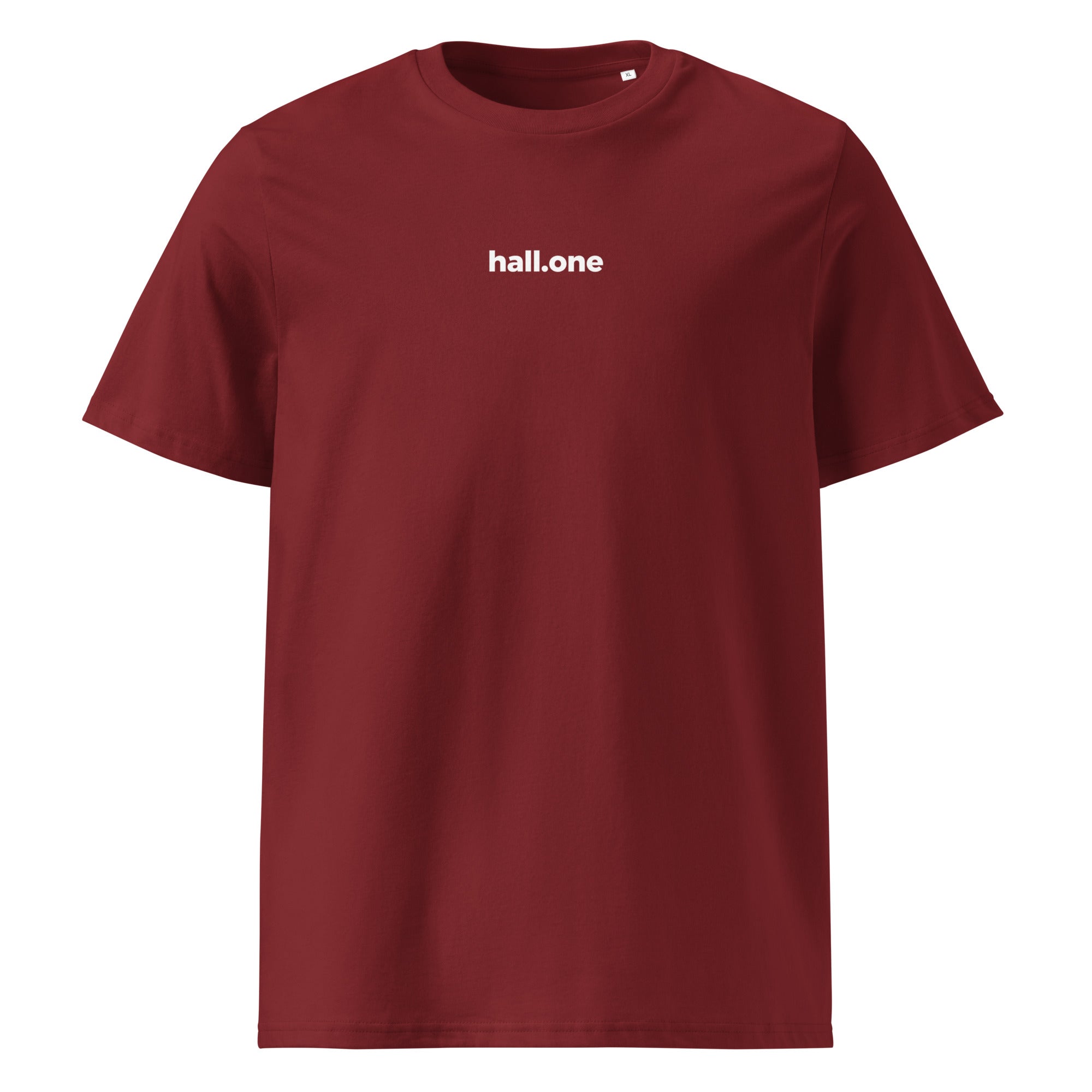 Unisex-Bio-Baumwoll-T-Shirt: Personalisierbares T-Shirt - Hall.one