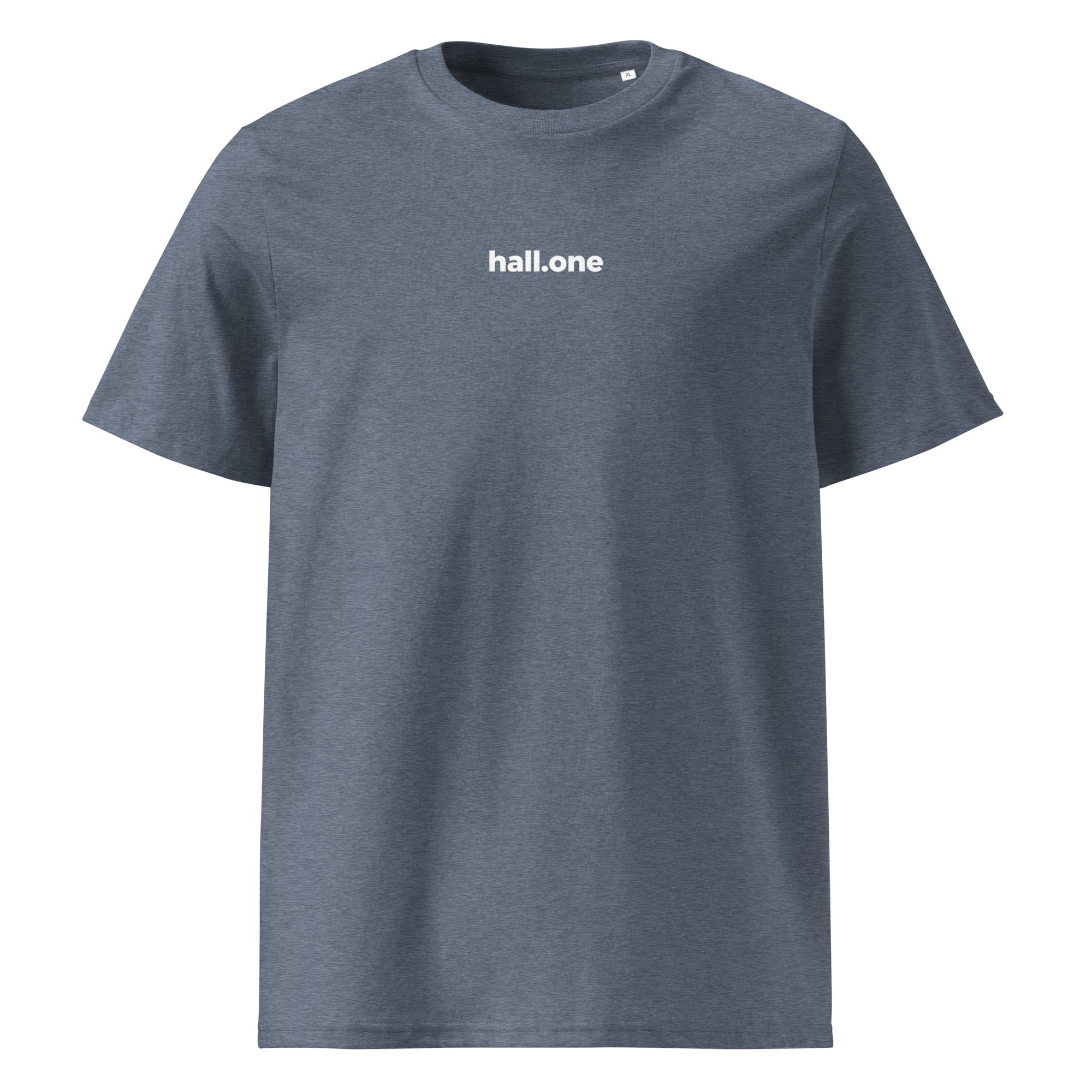 Unisex-Bio-Baumwoll-T-Shirt: Personalisierbares T-Shirt - Hall.one