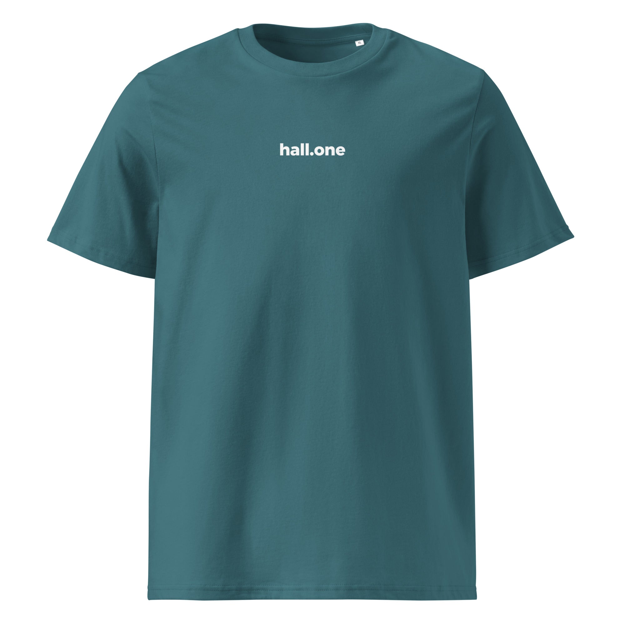 Unisex-Bio-Baumwoll-T-Shirt: Personalisierbares T-Shirt - Hall.one