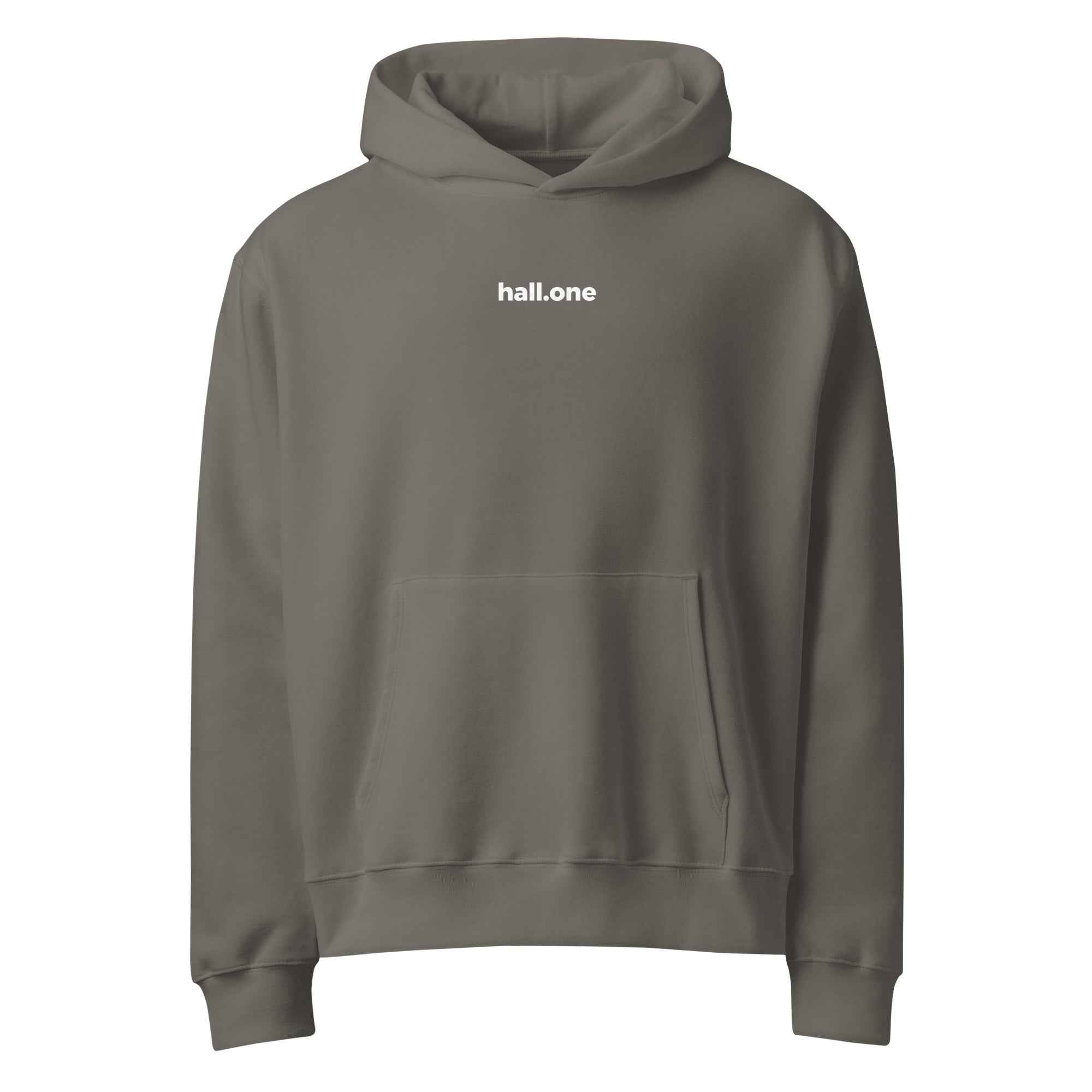 Schwerer Oversized Hoodie - Hall.one