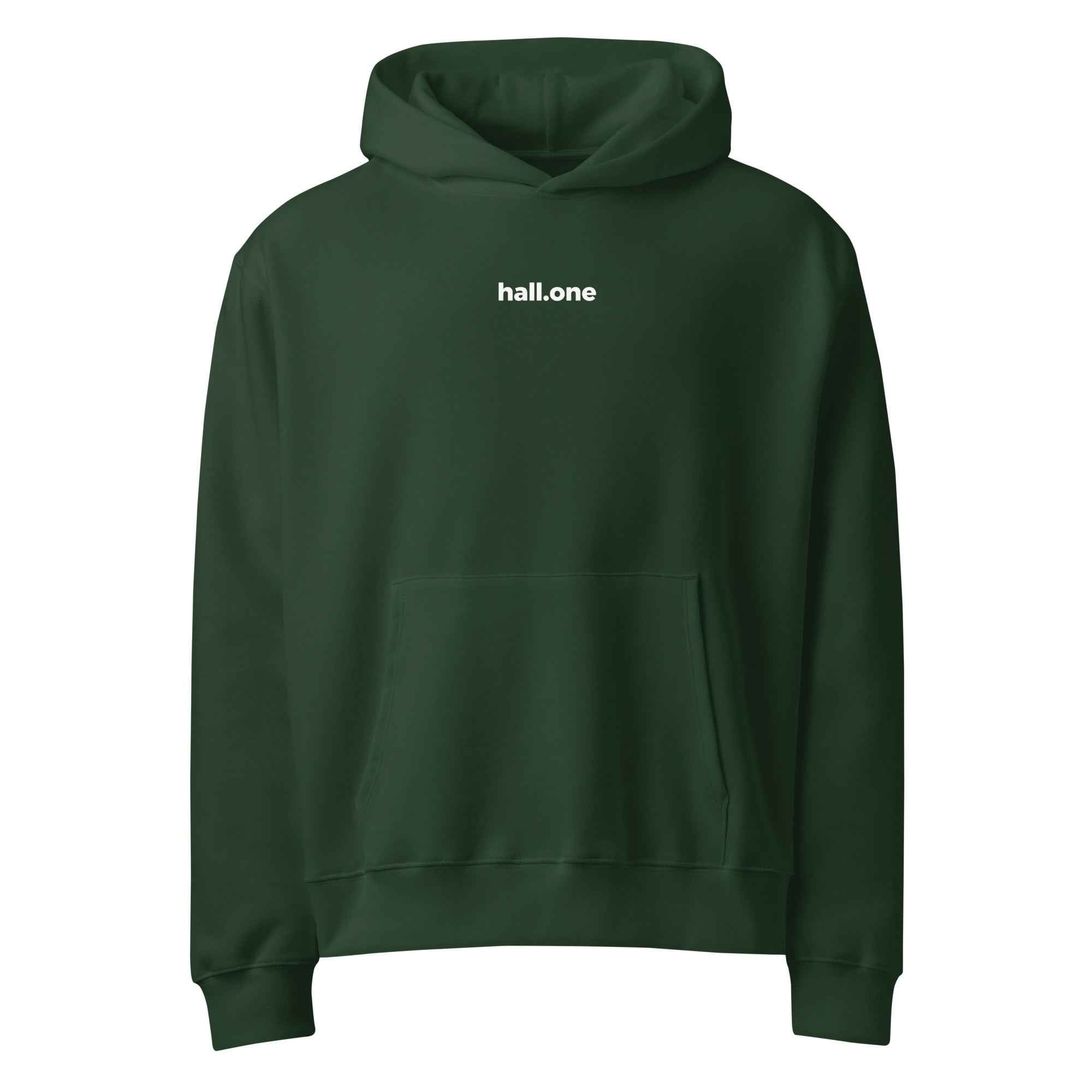Schwerer Oversized Hoodie - Hall.one