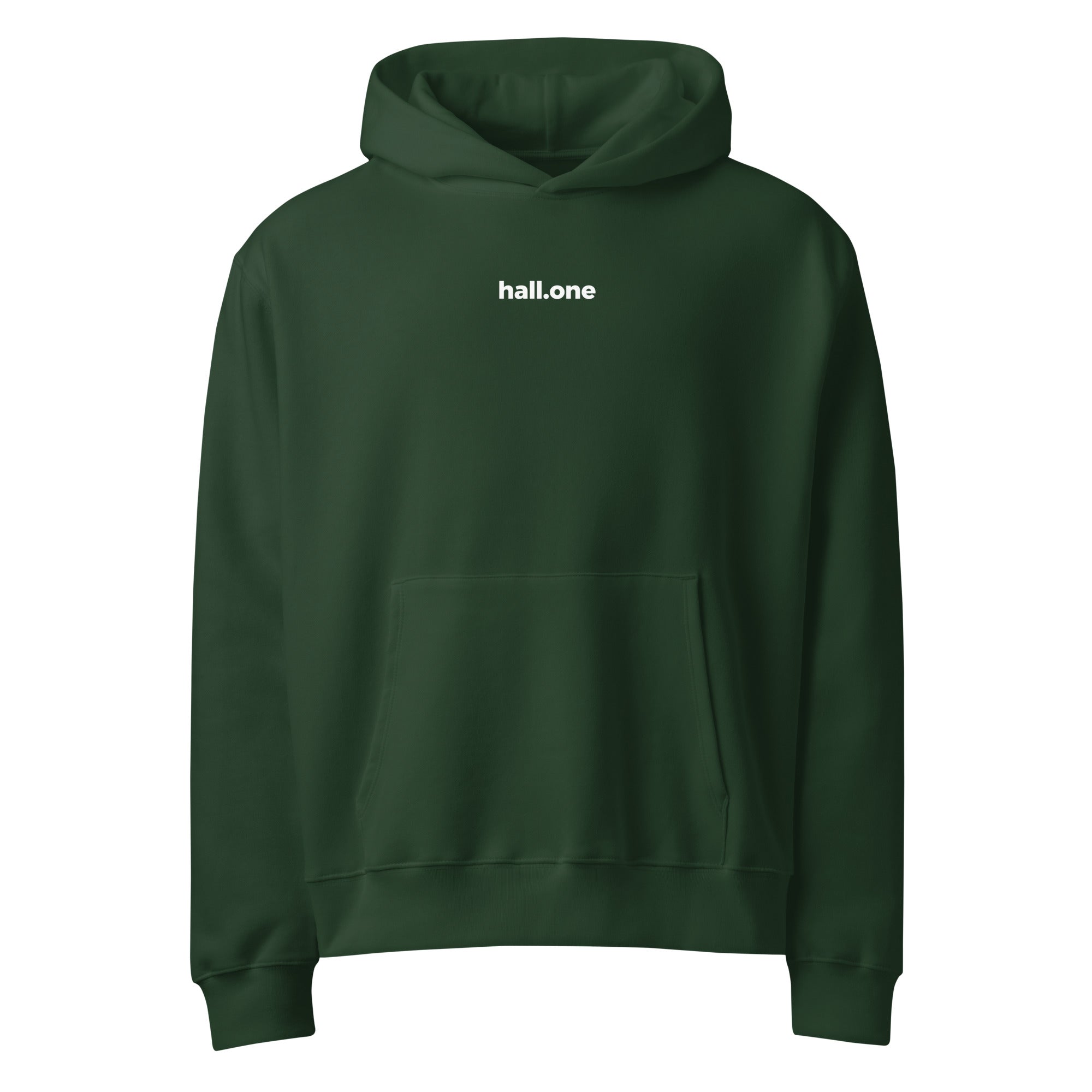 Schwerer Oversized Hoodie: Oversized Hoodie Personalisierbar - Hall.one