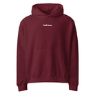 Schwerer Oversized Hoodie: Oversized Hoodie Personalisierbar - Hall.one