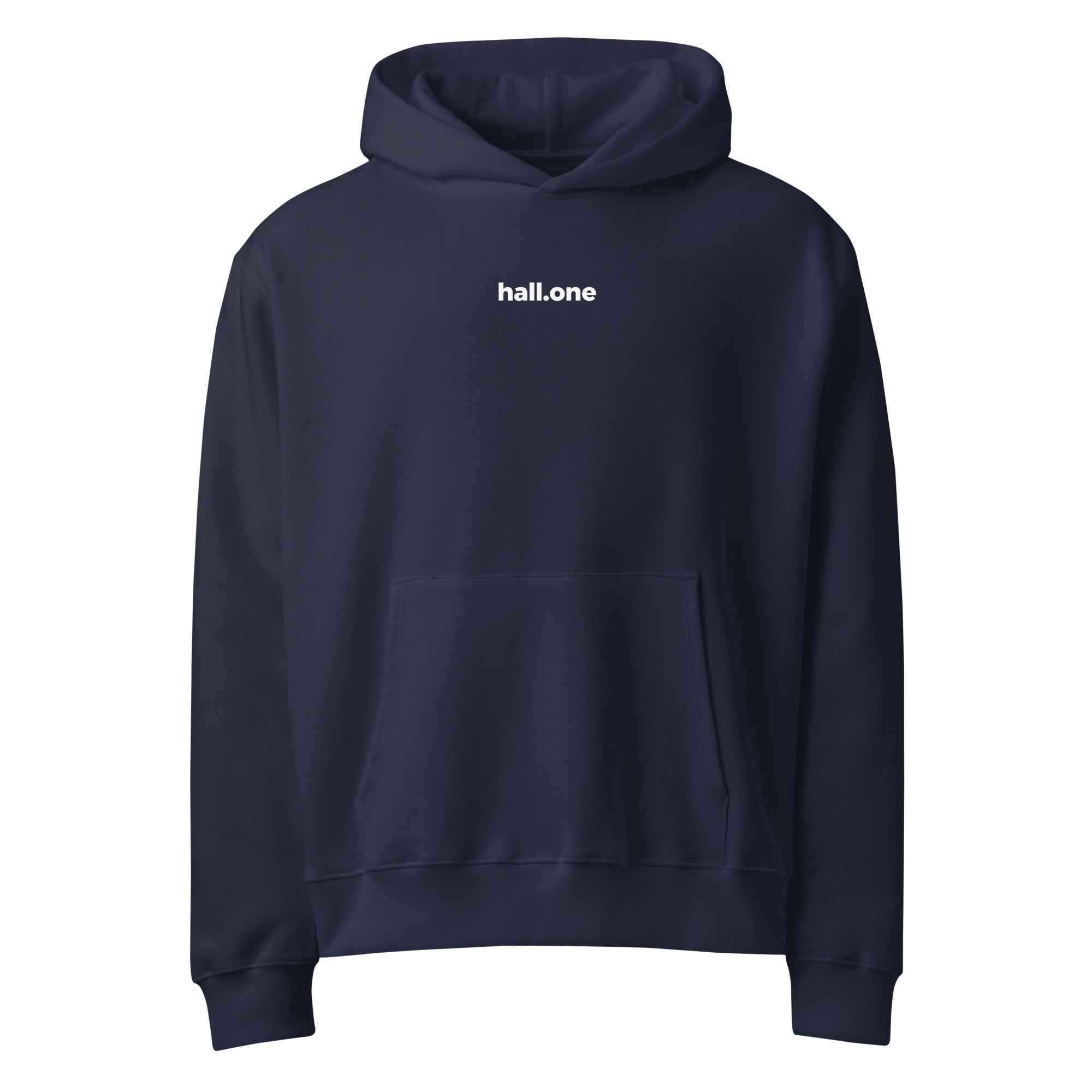 Schwerer Oversized Hoodie - Hall.one