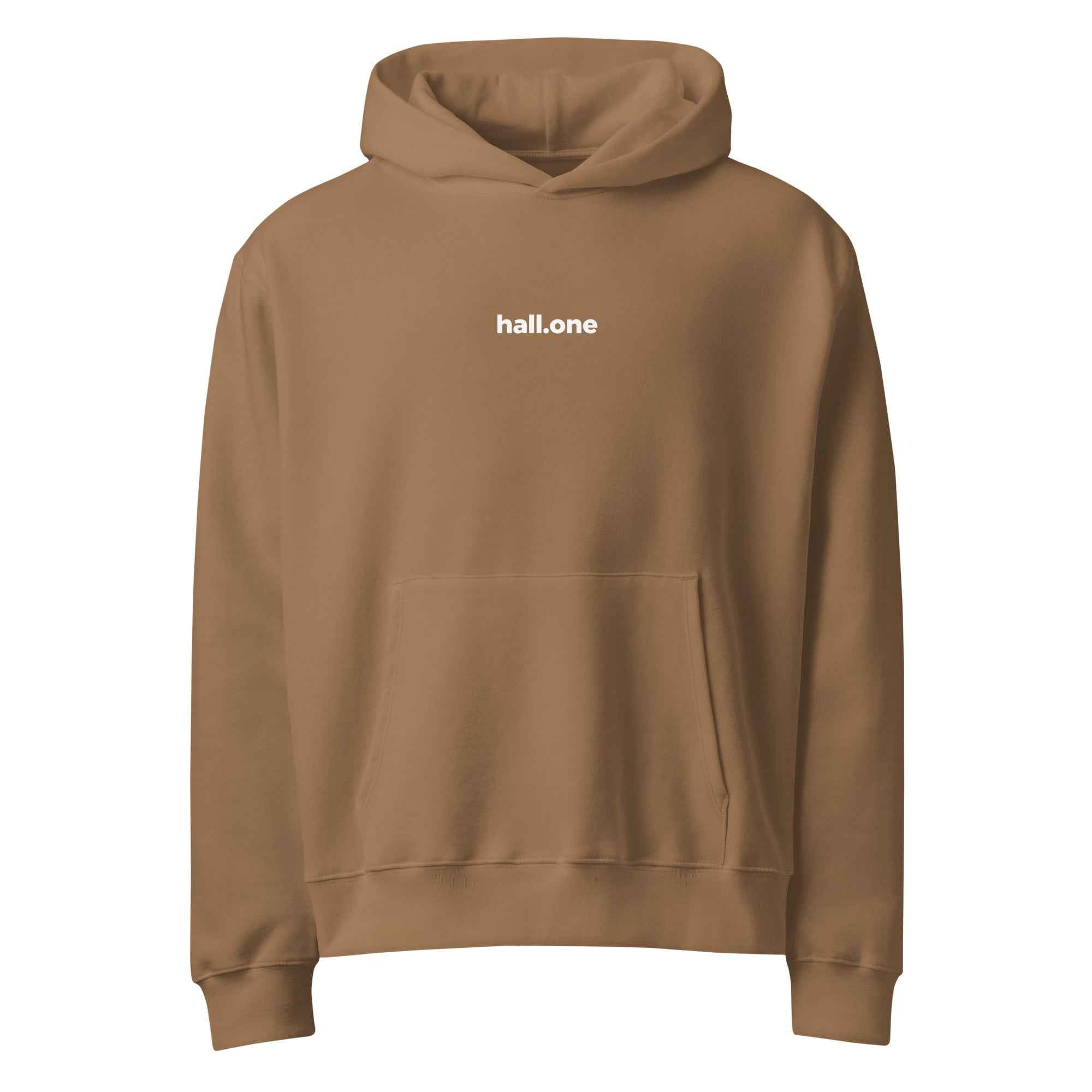 Schwerer Oversized Hoodie - Hall.one
