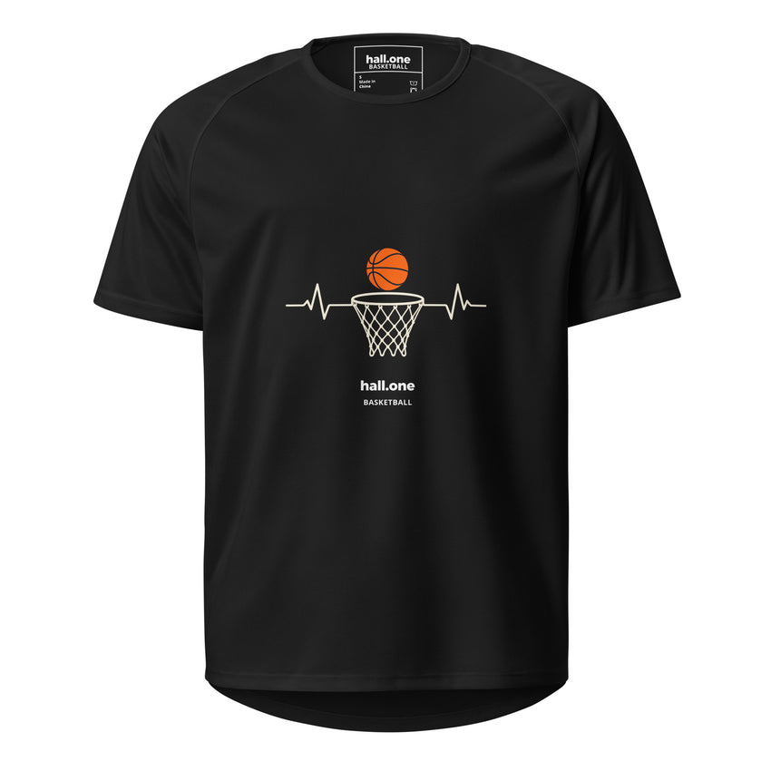 hall.one T-shirt de sport | Heartbeat