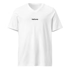 Kurzärmeliges Unisex-T-Shirt mit V-Ausschnitt: T-Shirt bedruckbar - Hall.one