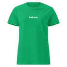 Basic Softstyle T-Shirt für Damen: Damen-T-Shirt mit Logo - Hall.one
