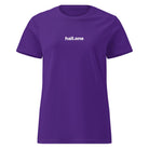 Basic Softstyle T-Shirt für Damen: Damen-T-Shirt mit Logo - Hall.one
