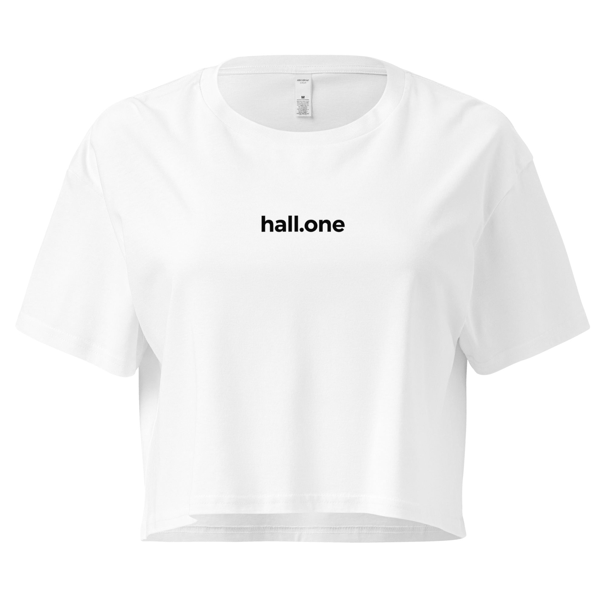 Damen-Crop-Top: Crop-Top bedruckbar - Hall.one