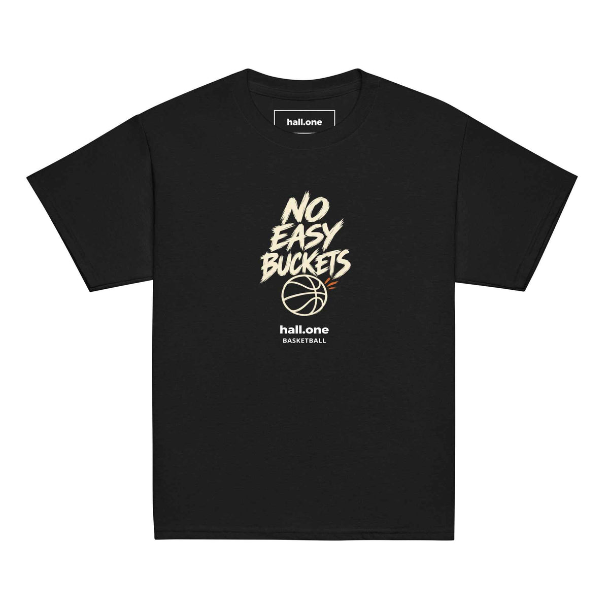 hall.one T-shirt junior | No Easy Buckets – Immagine 1 di 10