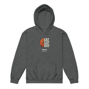 hall.one Jugend Hoodie | Eat Sleep Basketball Repeat – Bild 3 von 8